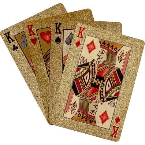 Kt altın, mozaik stil Kartendeck Poker kart oyunu